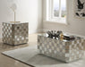 Five Star Furniture - Nasa Mirrored & Mother of Pearl Coffee Table image