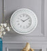 Five Star Furniture - Nysa Mirrored & Faux Crystals Wall Clock image