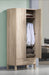 Five Star Furniture - Odella Light Oak Wardrobe image