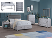 Five Star Furniture - Orchest Gray PU & Gray Twin Bed (Storage) image