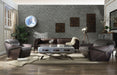 Five Star Furniture - Porchester Distress Chocolate Top Grain Leather Sofa image