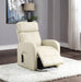 Five Star Furniture - Ricardo Beige PU Recliner w/Power Lift image