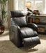 Five Star Furniture - Ricardo Dark Gray PU Recliner w/Power Lift image