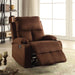 Five Star Furniture - Rosia Chocolate Microfiber Recliner (Motion) image