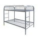 Five Star Furniture - Thomas Silver Bunk Bed (Twin/Twin) image