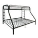 Five Star Furniture - Tritan Black Bunk Bed (Twin/Full) image