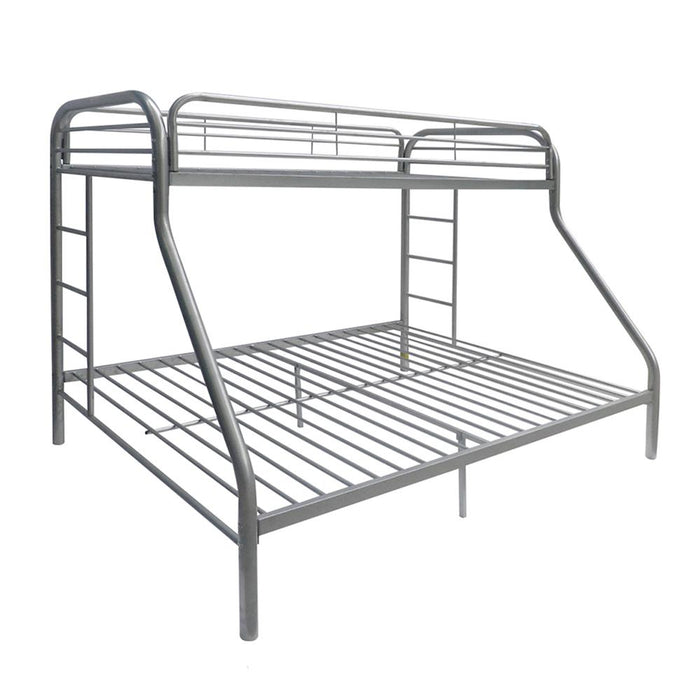 Five Star Furniture - Tritan Silver Bunk Bed (Twin/Full)