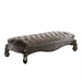 Five Star Furniture - Versailles Fabric & Antique Platinum Bench image