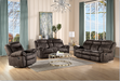 Five Star Furniture - Zubaida 2-Tone Chocolate Velvet Sofa (Glider & Motion) image