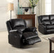 Five Star Furniture - Zuriel Black PU Rocker Recliner (Motion) image