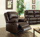 Five Star Furniture - Zuriel Brown PU Rocker Recliner (Motion) image