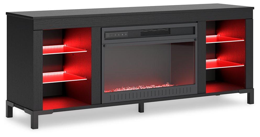 Five Star Furniture - Cayberry Entertainment Center with Electric Fireplace