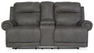 Five Star Furniture - Austere Reclining Loveseat with Console image