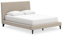 Five Star Furniture - Cielden Upholstered Bed with Roll Slats image