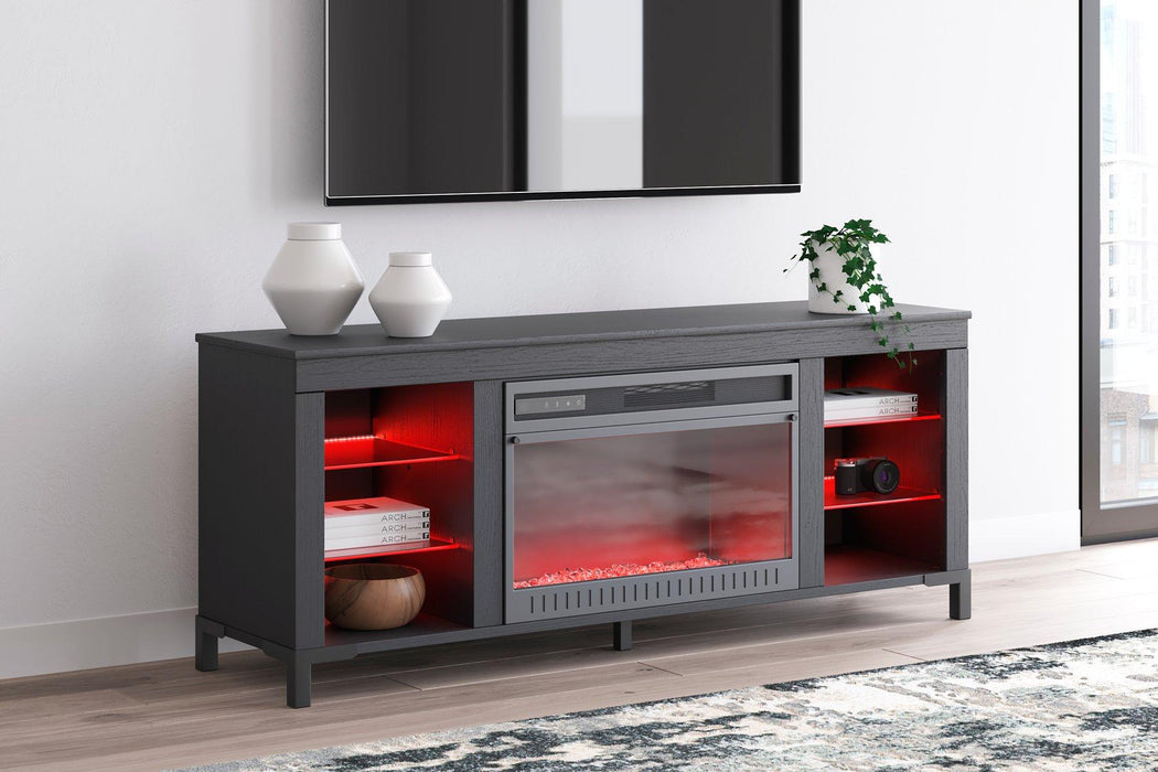 Five Star Furniture - Cayberry Entertainment Center with Electric Fireplace
