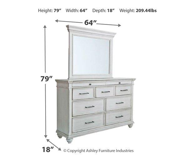 Five Star Furniture - Kanwyn Dresser and Mirror