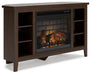 Five Star Furniture - Camiburg Corner TV Stand with Electric Fireplace image