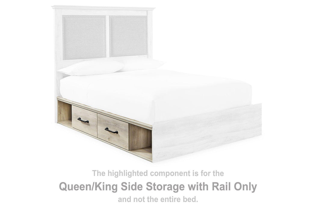 Cambeck Upholstered Panel Storage Bed