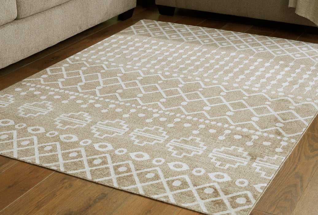 Five Star Furniture - Bunchly 4'11" x 7'2" Washable Rug