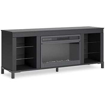 Five Star Furniture - Cayberry Entertainment Center with Electric Fireplace