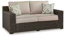 Five Star Furniture - Coastline Bay Outdoor Loveseat with Cushion image