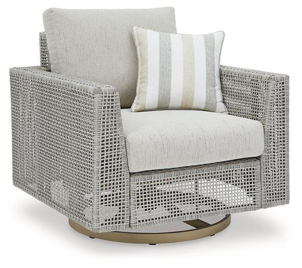 Five Star Furniture - Seton Creek Outdoor Swivel Lounge with Cushion image