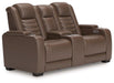 Five Star Furniture - High Impact Power Reclining Loveseat with Console image