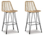 Five Star Furniture - Angentree Bar Height Bar Stool image