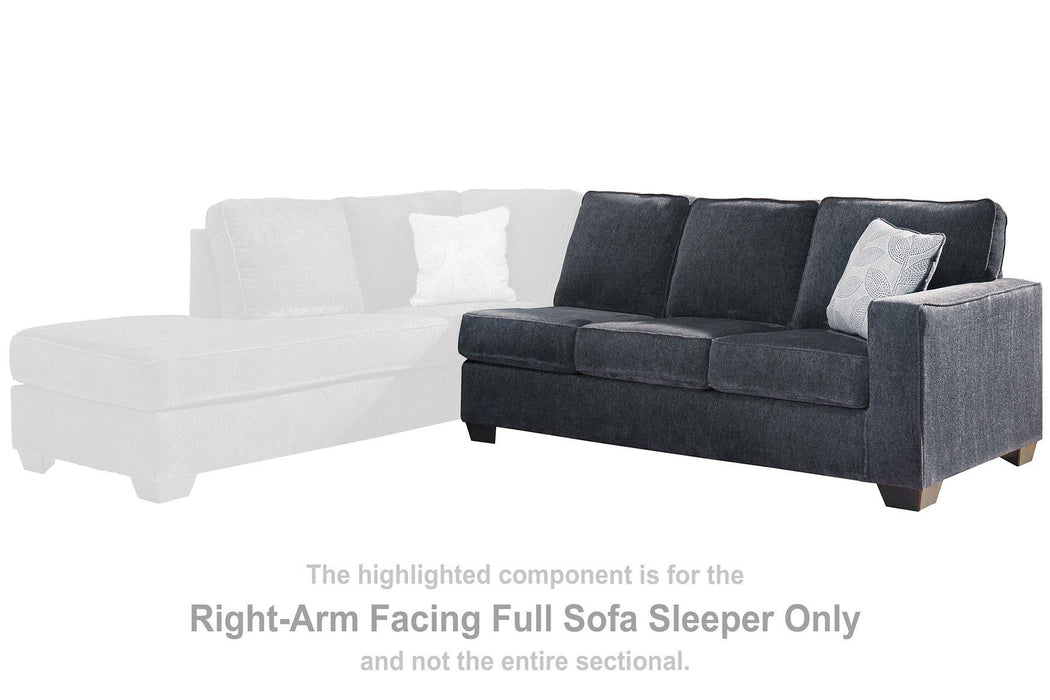 Five Star Furniture - Altari Sleeper Sectional with Chaise