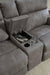 Five Star Furniture - Next-Gen DuraPella Power Reclining Sectional Loveseat with Console - Five Star Furniture & Mattress (GA)