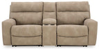Five Star Furniture - Next-Gen DuraPella Power Reclining Sectional Loveseat with Console - Five Star Furniture & Mattress (GA)