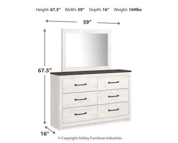 Five Star Furniture - Gerridan Dresser and Mirror - Five Star Furniture & Mattress (GA)