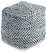 Five Star Furniture - Chevron Pouf image