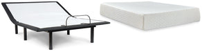 Five Star Furniture - Chime 12 Inch Memory Foam Mattress and Base Set image