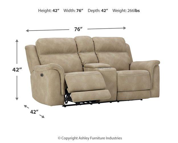 Five Star Furniture - Next-Gen DuraPella Power Reclining Loveseat with Console