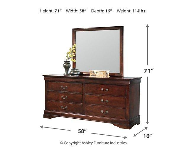 Five Star Furniture - Alisdair Dresser and Mirror - Five Star Furniture & Mattress (GA)