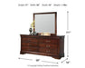 Five Star Furniture - Alisdair Dresser and Mirror - Five Star Furniture & Mattress (GA)