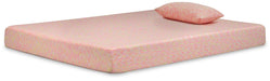 Five Star Furniture - iKidz Pink Full Mattress and Pillow image