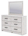 Five Star Furniture - Cayboni Dresser and Mirror - Five Star Furniture & Mattress (GA)