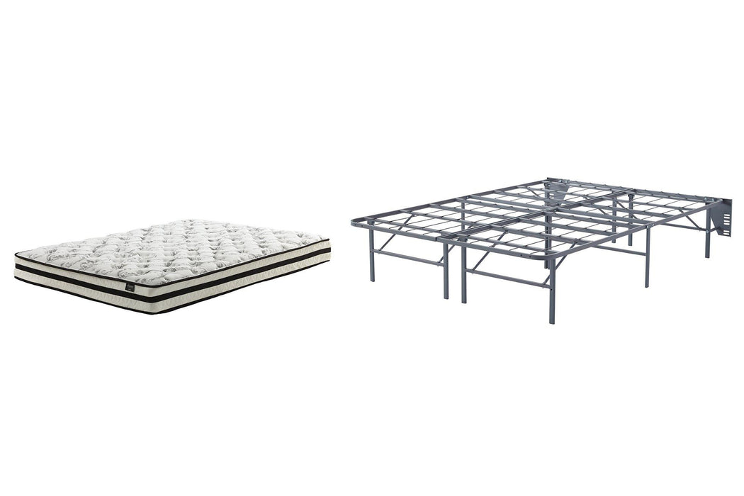 Five Star Furniture - 8 Inch Chime Innerspring Mattress Set