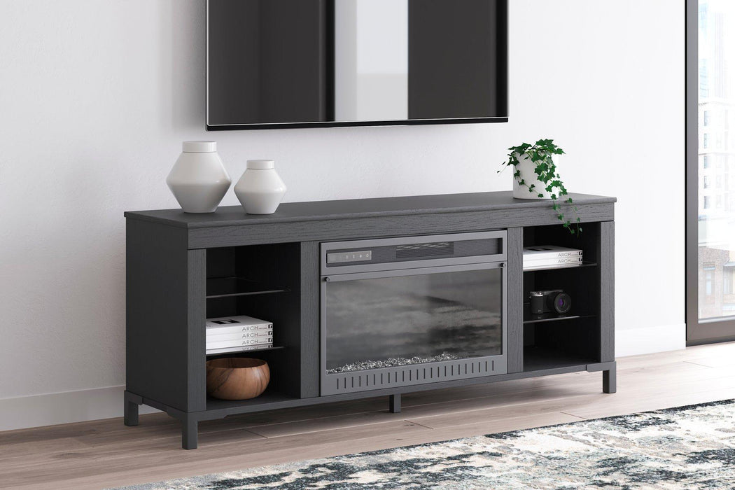 Five Star Furniture - Cayberry Entertainment Center with Electric Fireplace