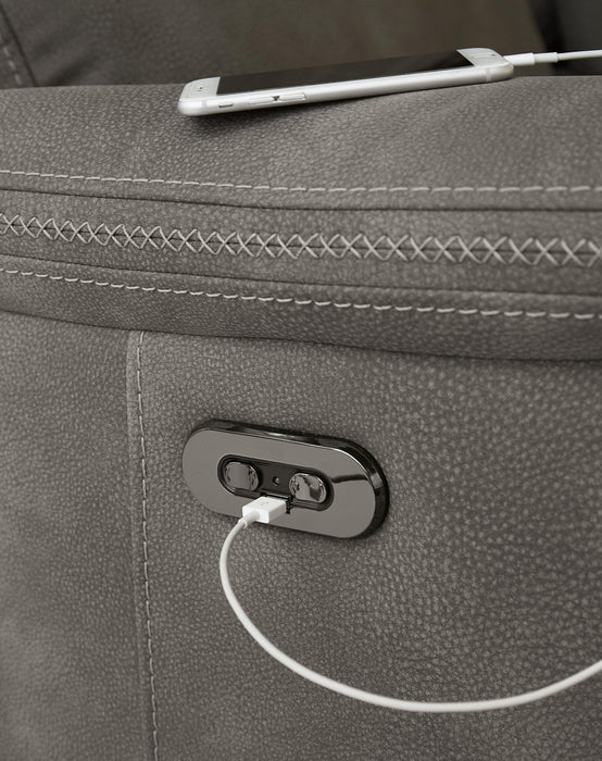 Five Star Furniture - Next-Gen DuraPella Power Reclining Loveseat with Console - Five Star Furniture & Mattress (GA)