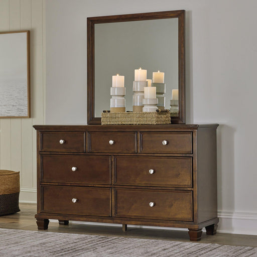 Five Star Furniture - Danabrin Dresser and Mirror - Five Star Furniture & Mattress (GA)