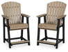 Five Star Furniture - Fairen Trail Outdoor Counter Height Bar Stool (Set of 2) image