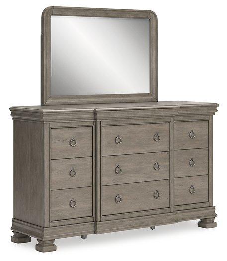 Five Star Furniture - Lexorne Dresser and Mirror image