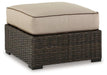 Five Star Furniture - Coastline Bay Outdoor Ottoman with Cushion image