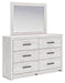 Five Star Furniture - Cayboni Dresser and Mirror - Five Star Furniture & Mattress (GA)