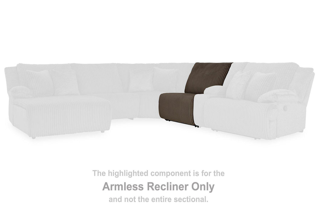 Five Star Furniture - Top Tier Reclining Sectional with Chaise