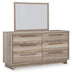 Five Star Furniture - Hasbrick Dresser and Mirror image