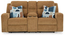 Five Star Furniture - Kanlow Reclining Loveseat with Console image